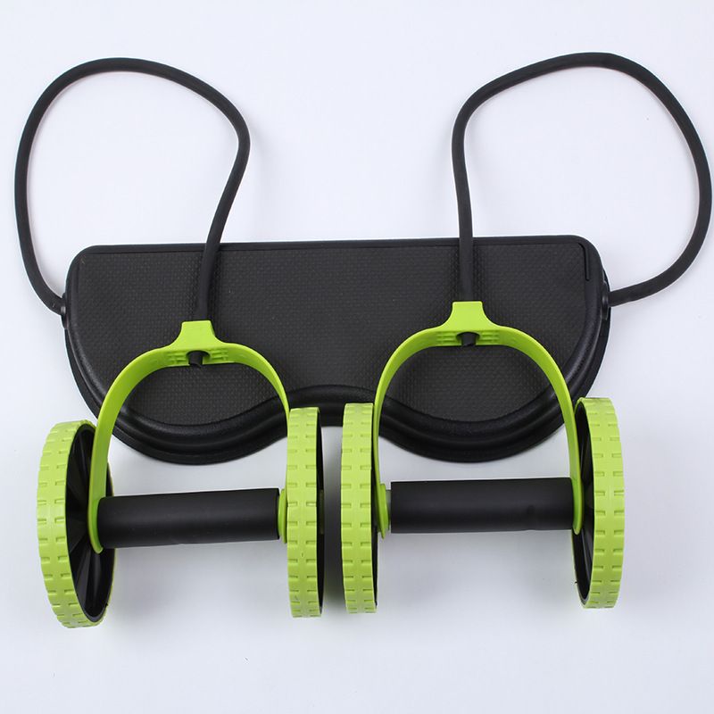 ST-AB01,Abdominal Trainers Double Ab Roller Wheel Fitness