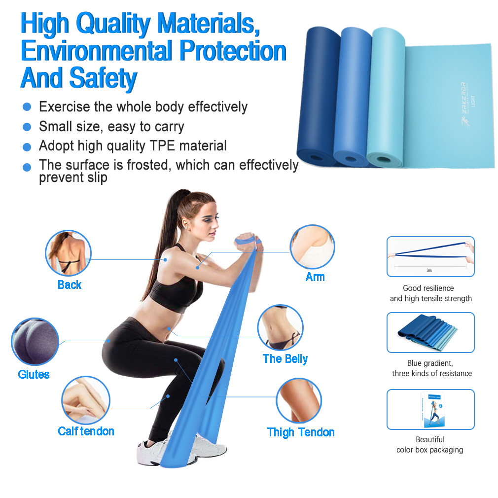 Theraband Resistance/ Fitness Yoga Band/ Latex Band,ST-3200-Shenzhen Suotra  Industry Co., Ltd.