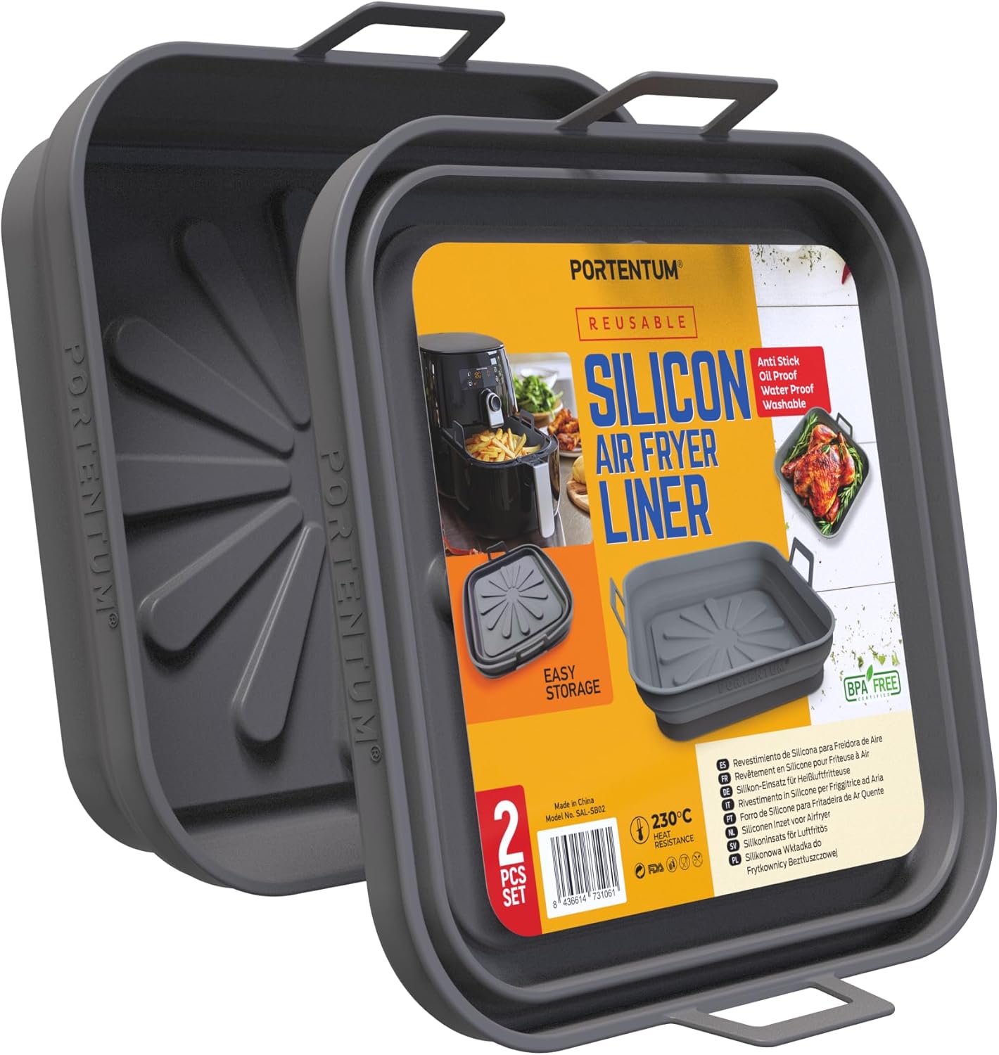 Foldable Silicone Air Fryer Liners