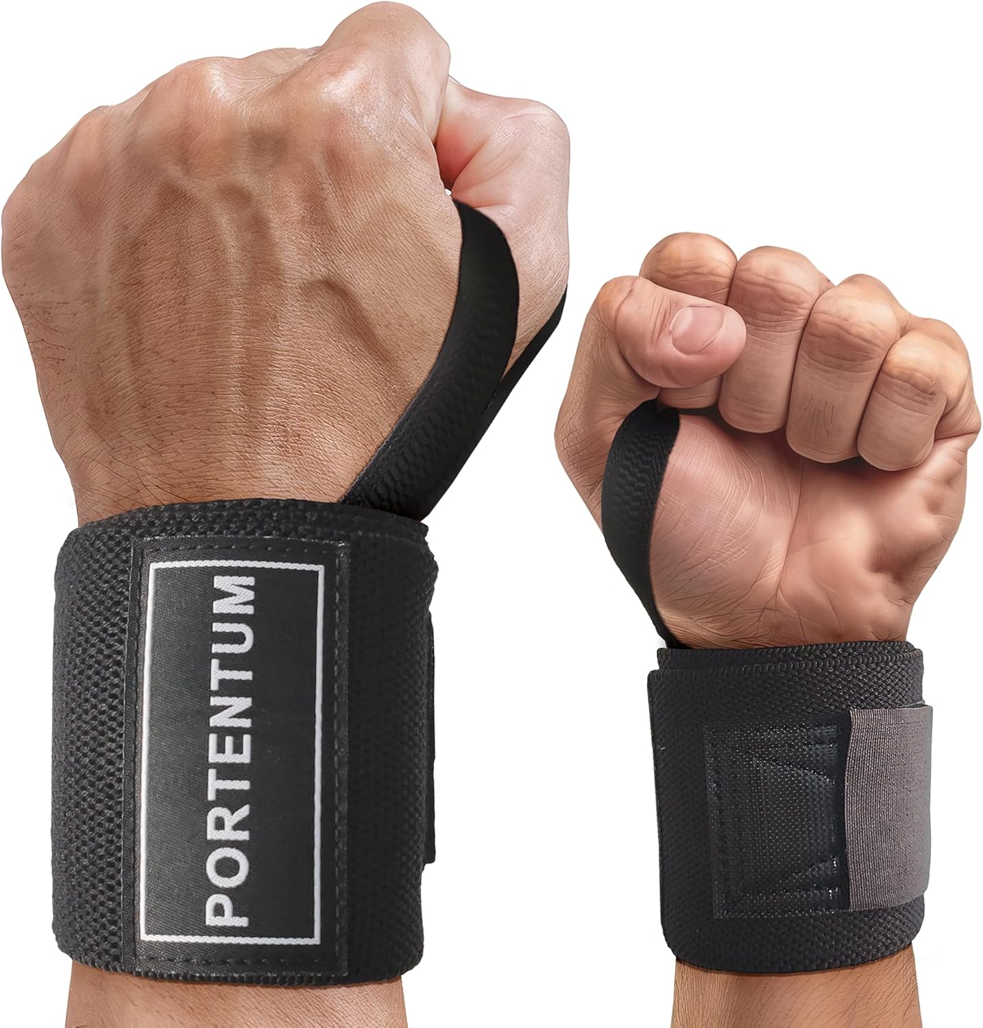 Unisex Wrist Wraps 2, Black