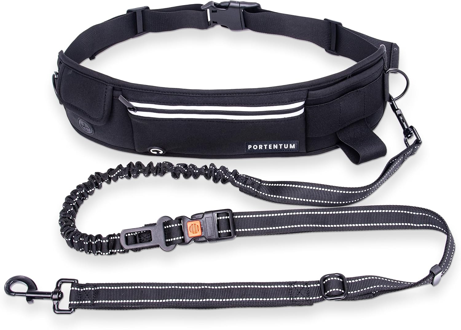 Hands Free Dog Leash-Black