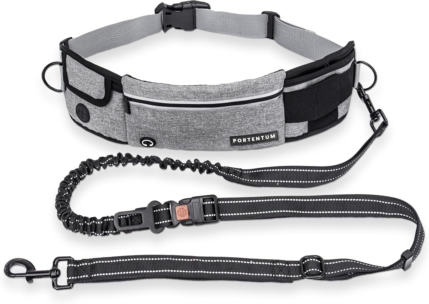 Hands Free Dog Leash-Grey