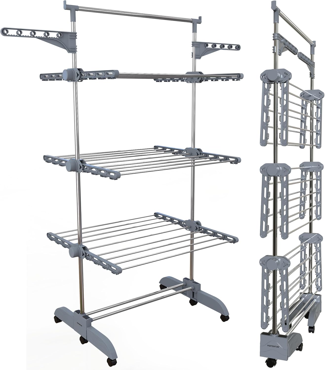  Clothes Airer Drying Rack - Grey